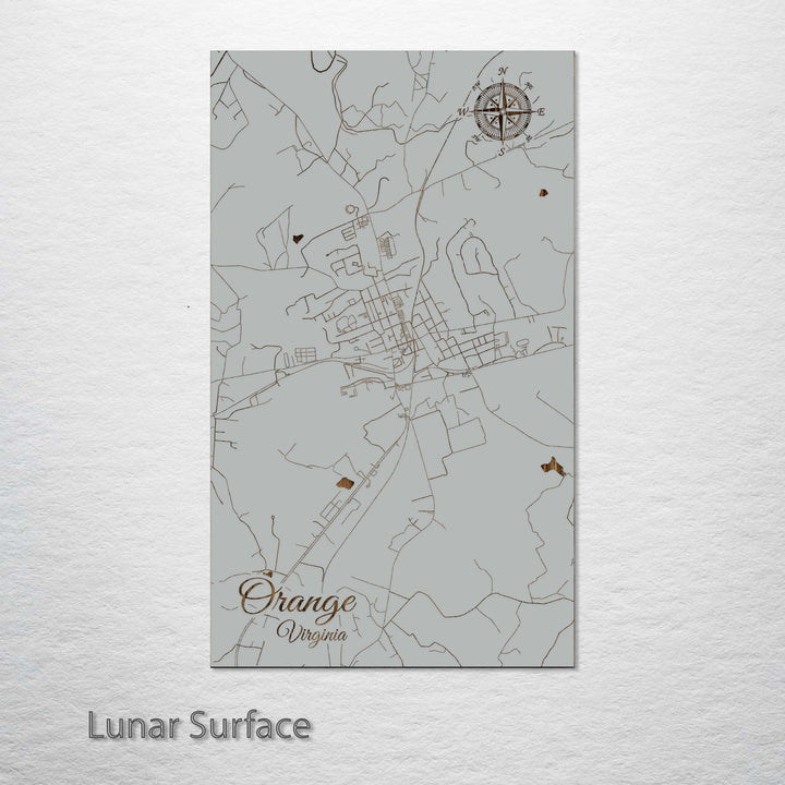 Orange, Virginia Street Map