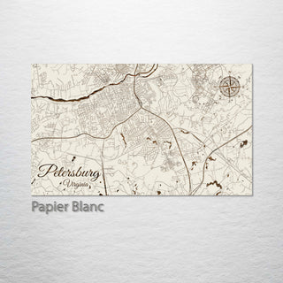 Petersburg, Virginia Street Map