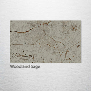 Petersburg, Virginia Street Map