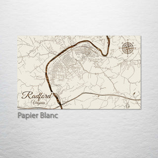Radford, Virginia Street Map