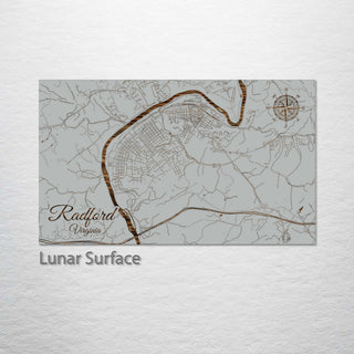 Radford, Virginia Street Map