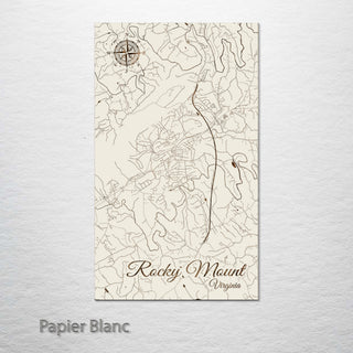 Rocky Mount, Virginia Street Map