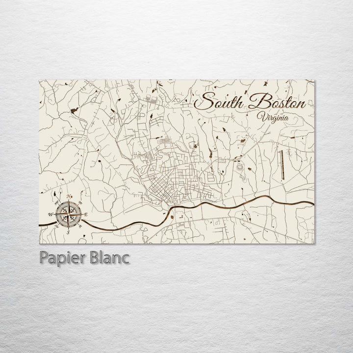 South Boston, Virginia Street Map