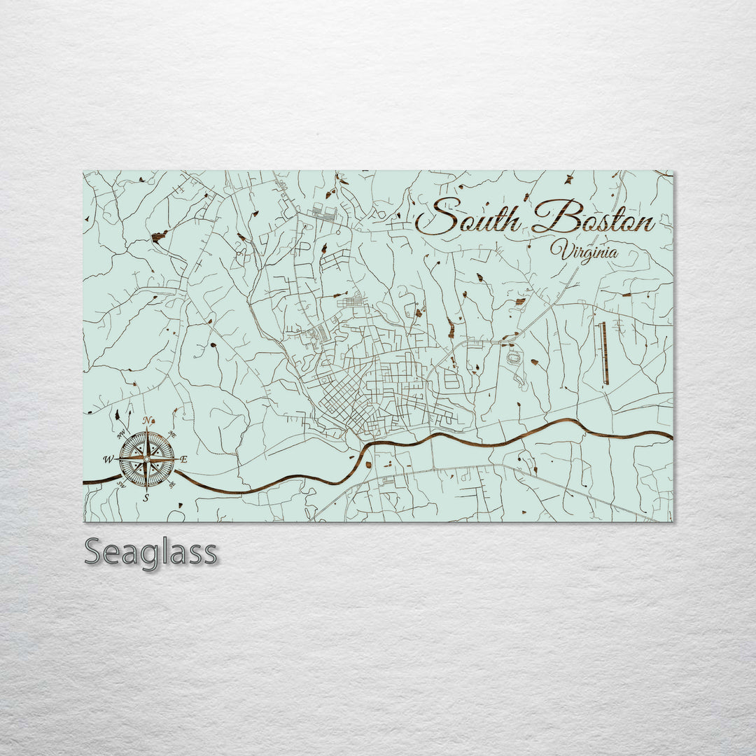 South Boston, Virginia Street Map