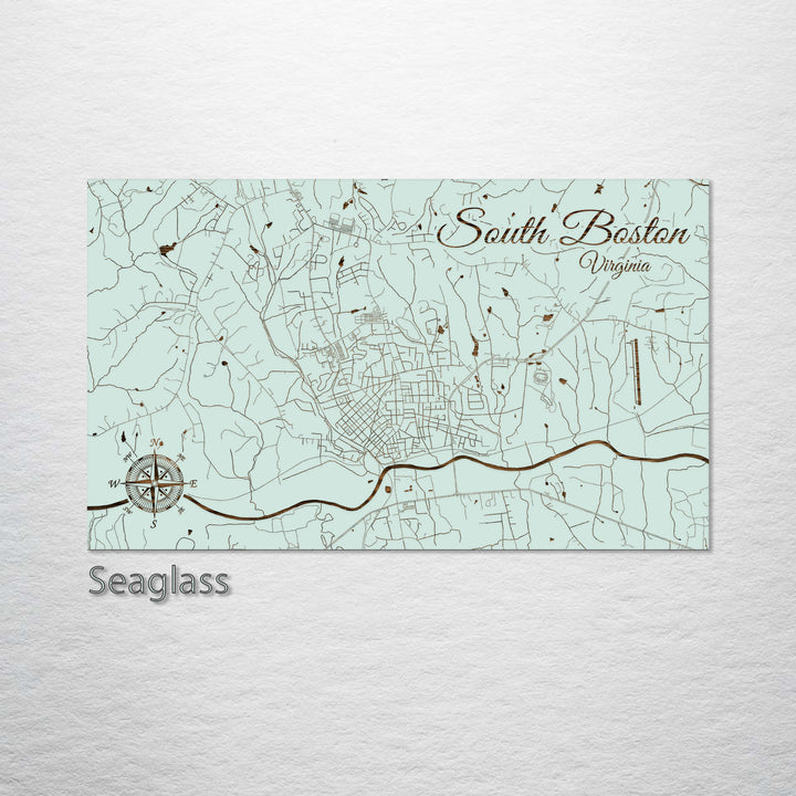 South Boston, Virginia Street Map