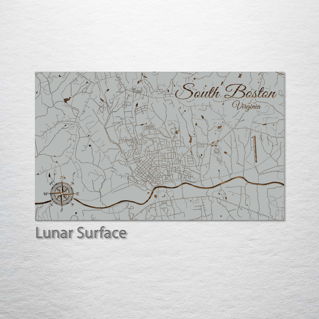 South Boston, Virginia Street Map