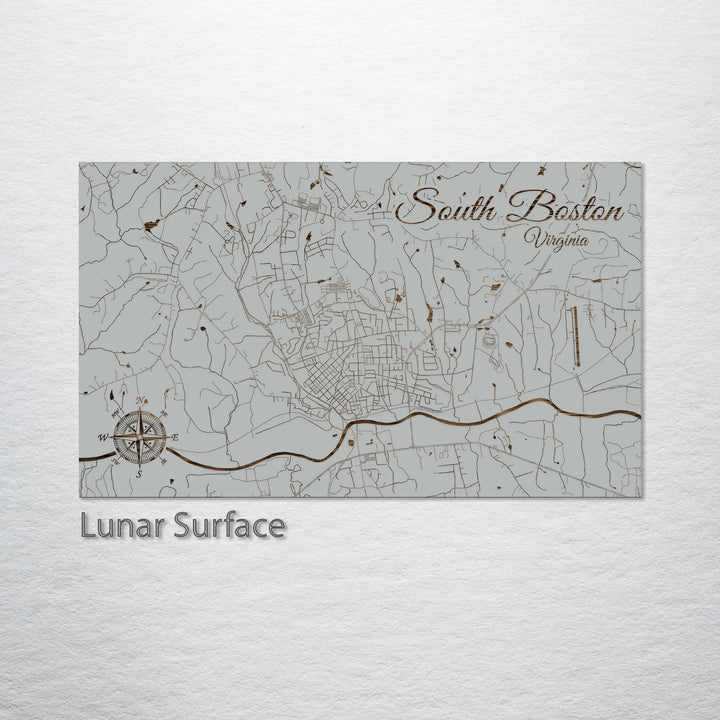 South Boston, Virginia Street Map