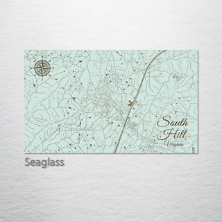 South Hill, Virginia Street Map