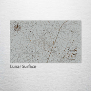 South Hill, Virginia Street Map