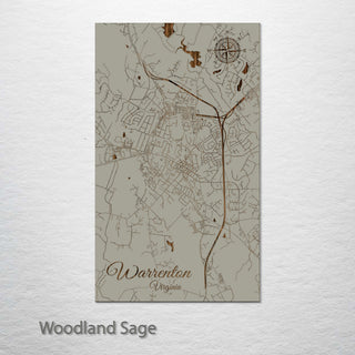 Warrenton, Virginia Street Map