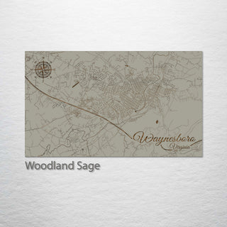 Waynesboro, Virginia Street Map