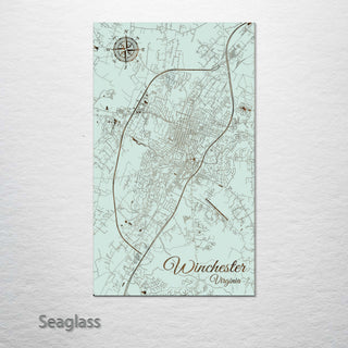 Winchester, Virginia Street Map