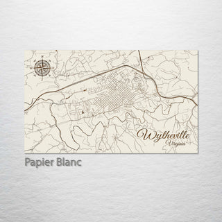 Wytheville, Virginia Street Map