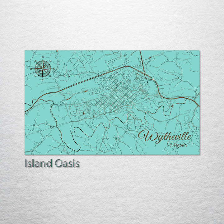 Wytheville, Virginia Street Map