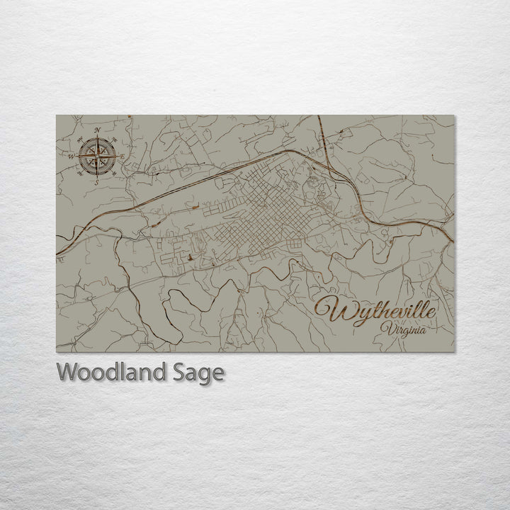 Wytheville, Virginia Street Map