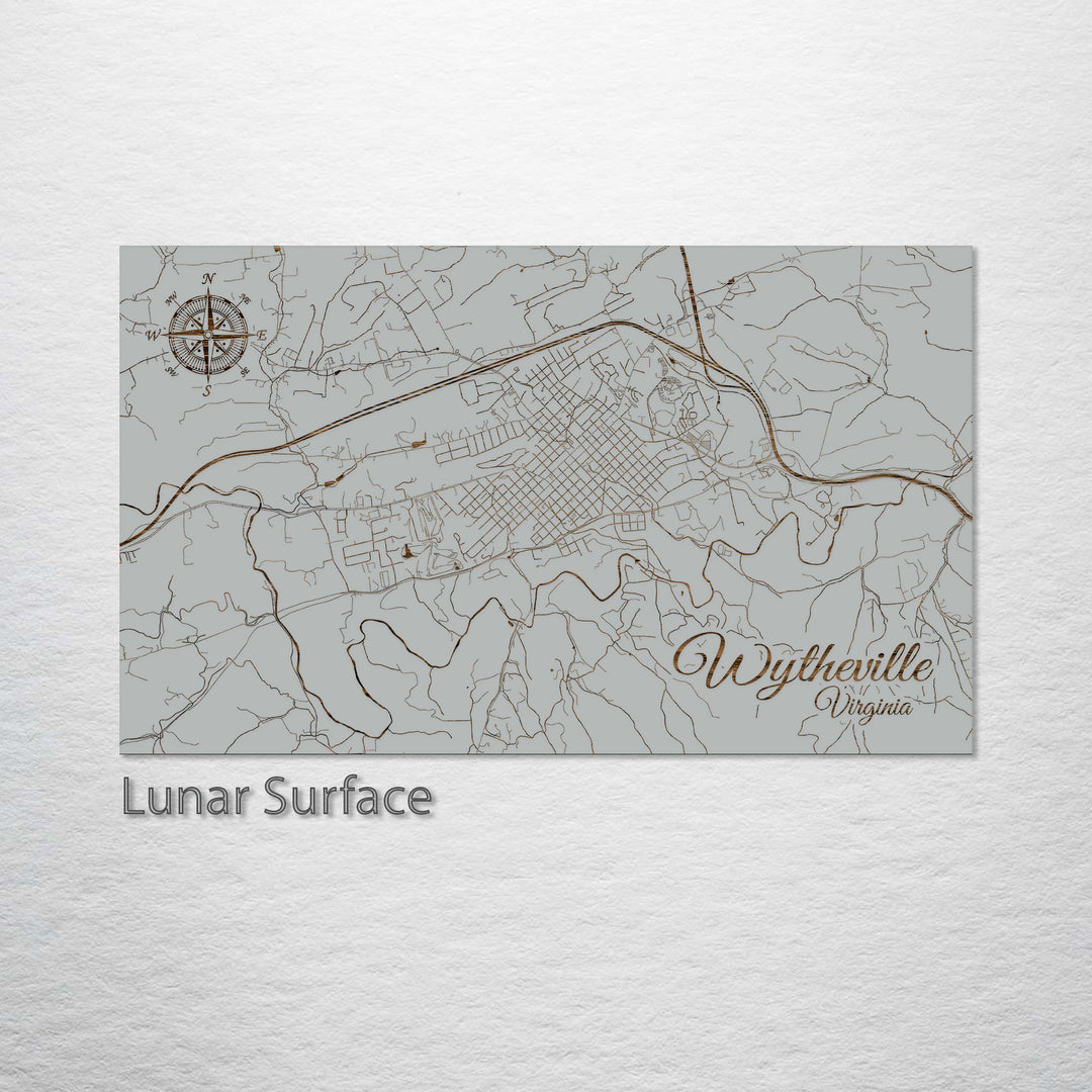 Wytheville, Virginia Street Map