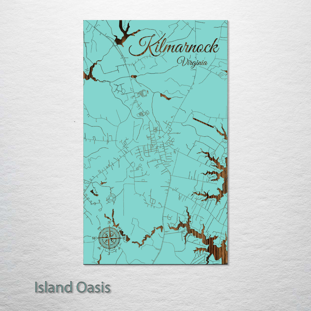 Kilmarnock, Virginia Street Map
