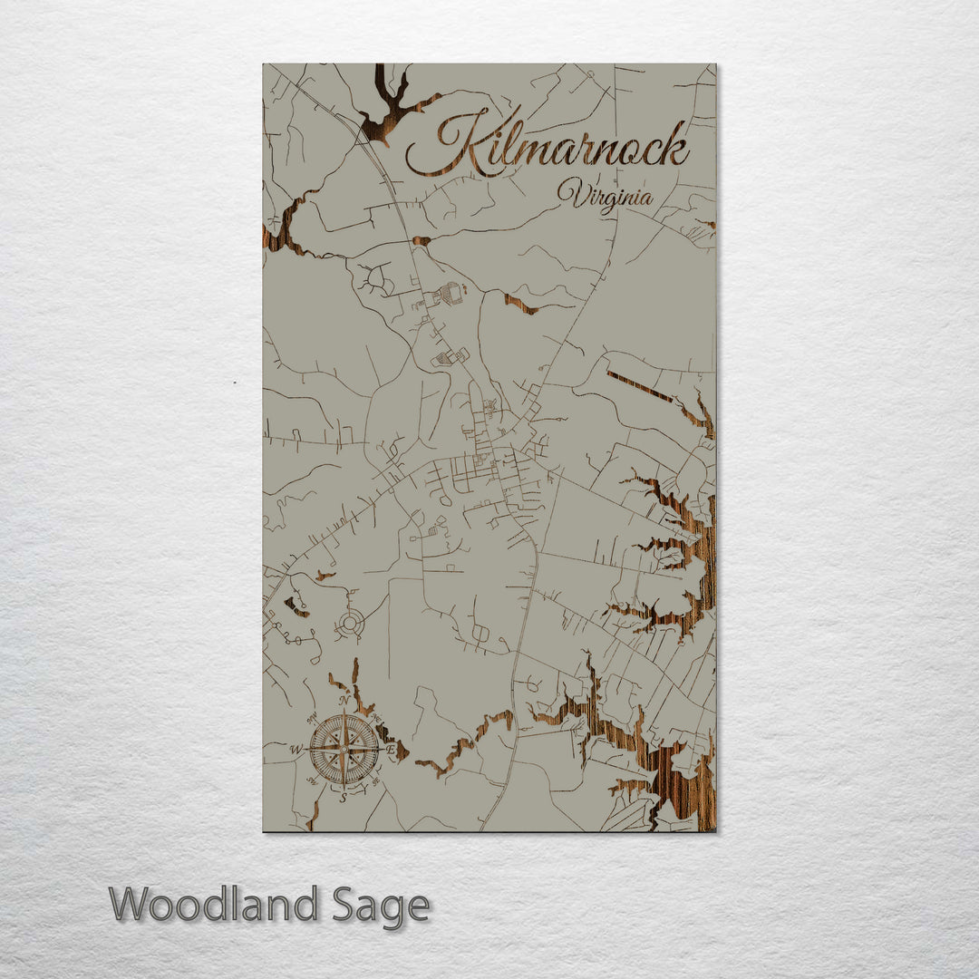 Kilmarnock, Virginia Street Map