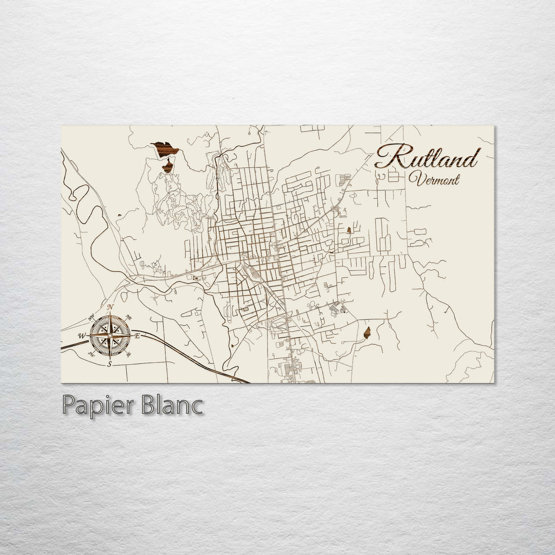 Rutland, Vermont Street Map