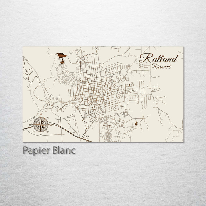 Rutland, Vermont Street Map