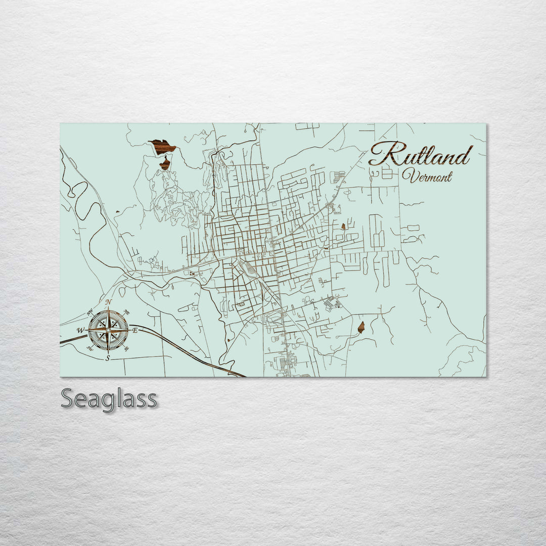 Rutland, Vermont Street Map