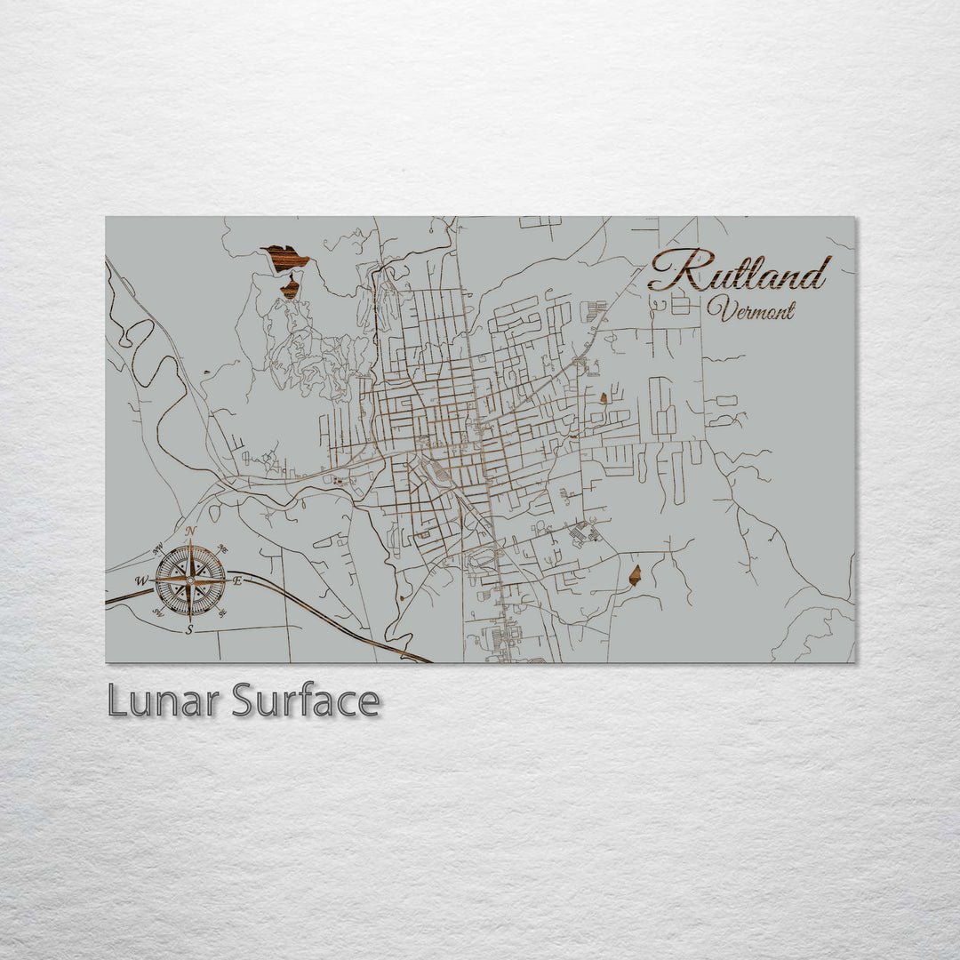 Rutland, Vermont Street Map