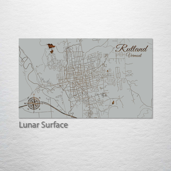 Rutland, Vermont Street Map