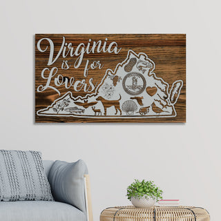 Virginia Abstract - Fire & Pine