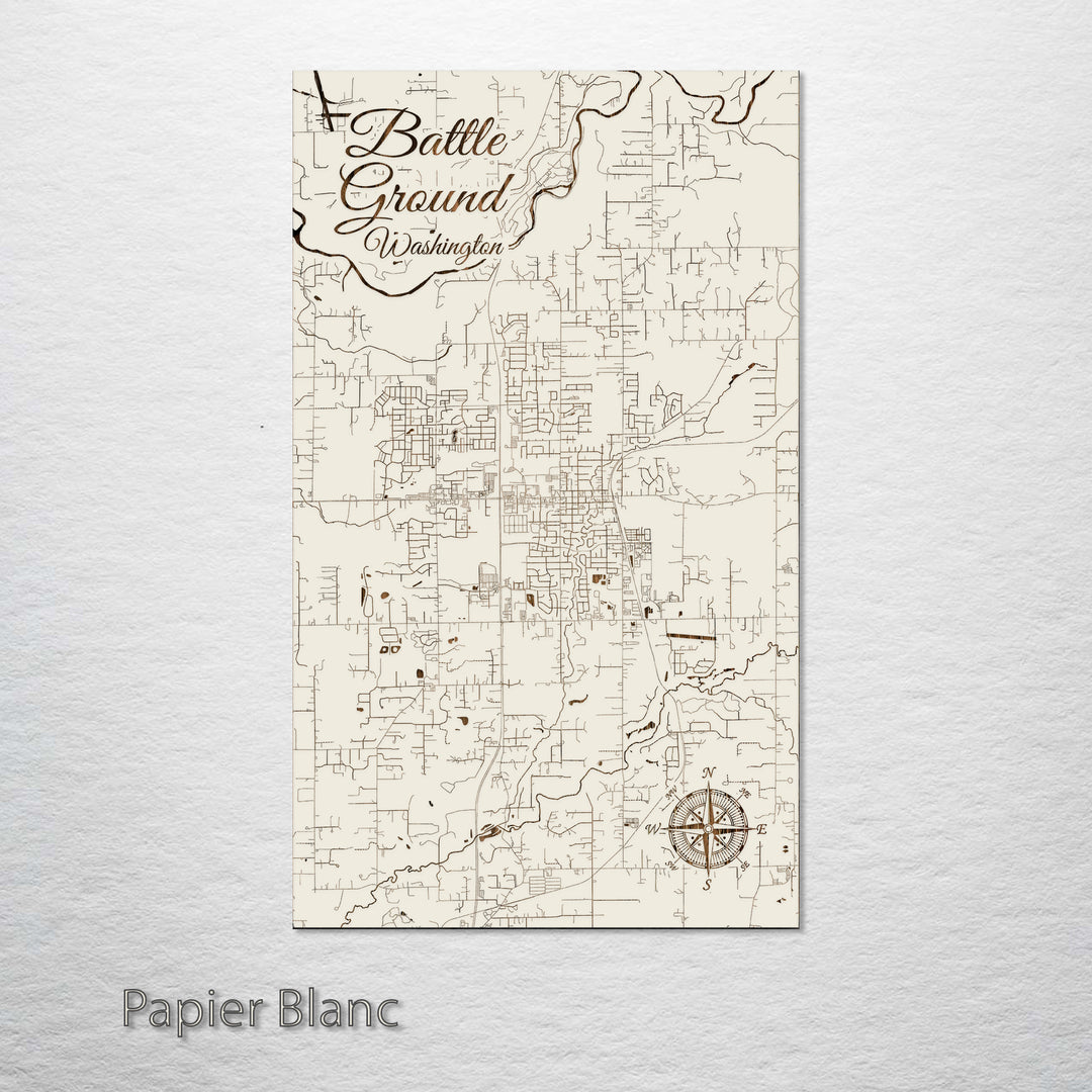 Battle Ground, Washington Street Map