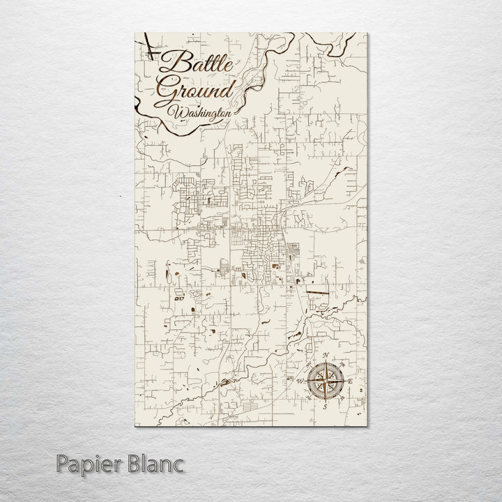 Battle Ground, Washington Street Map