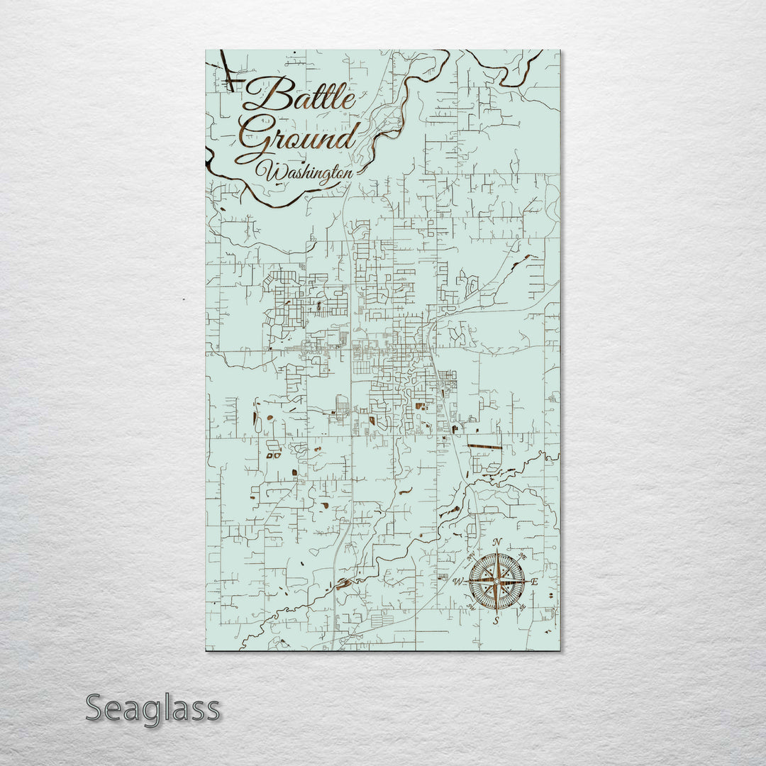 Battle Ground, Washington Street Map