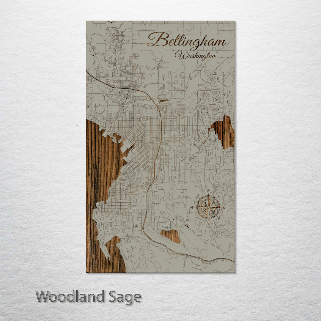 Bellingham, Washington Street Map