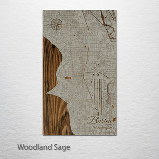 Burien, Washington Street Map