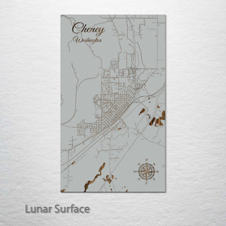 Cheney, Washington Street Map