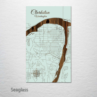 Clarkston, Washington Street Map