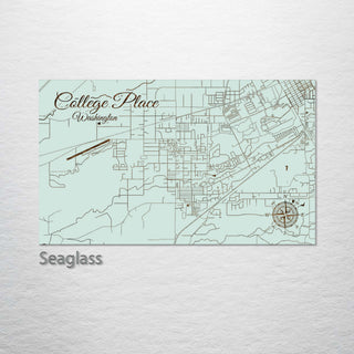 College Place, Washington Street Map