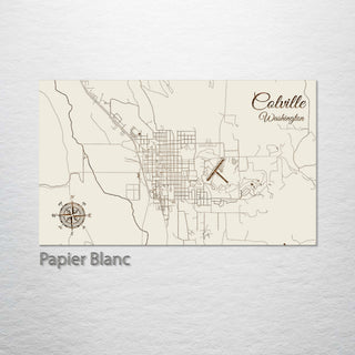 Colville, Washington Street Map