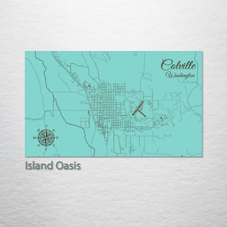 Colville, Washington Street Map