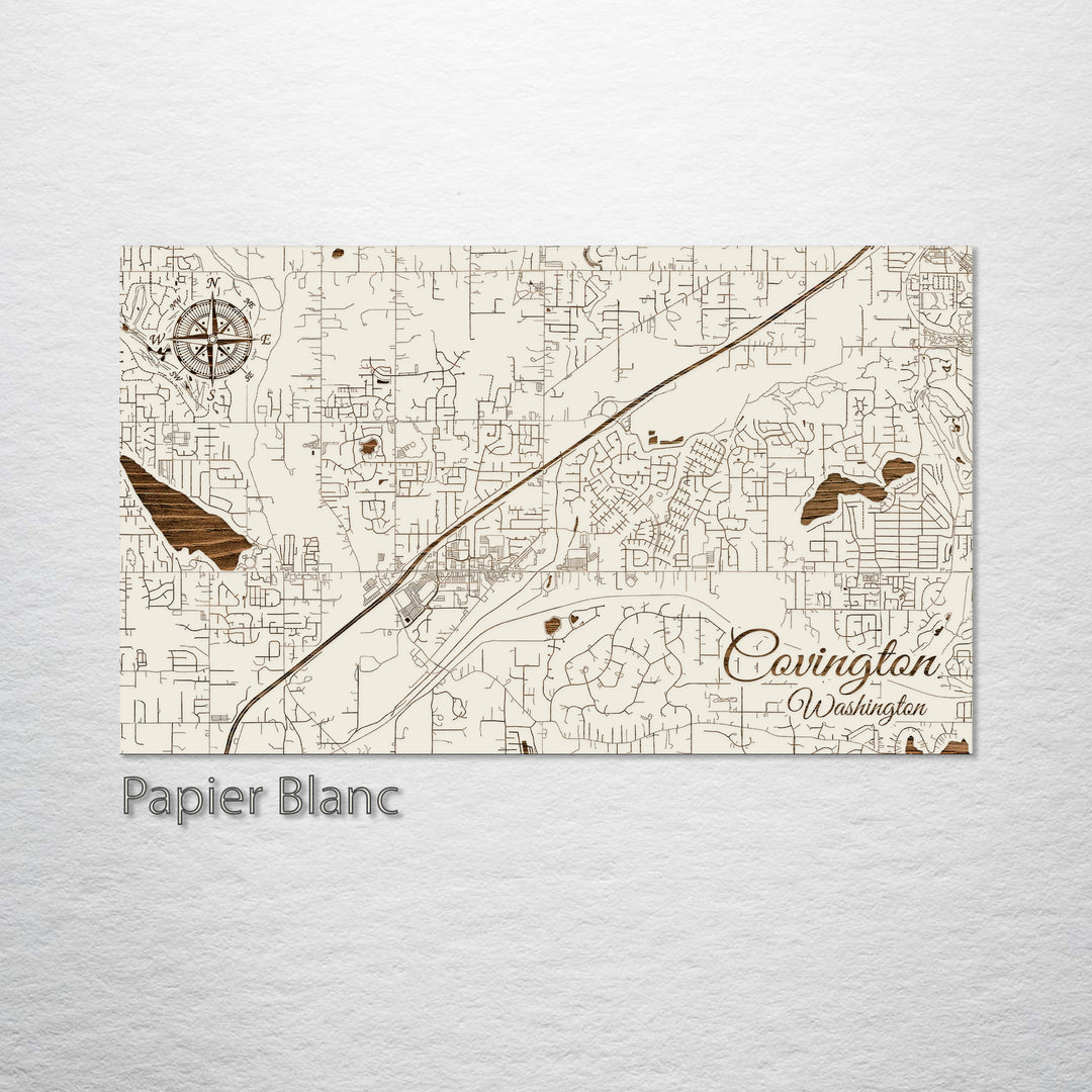 Covington, Washington Street Map