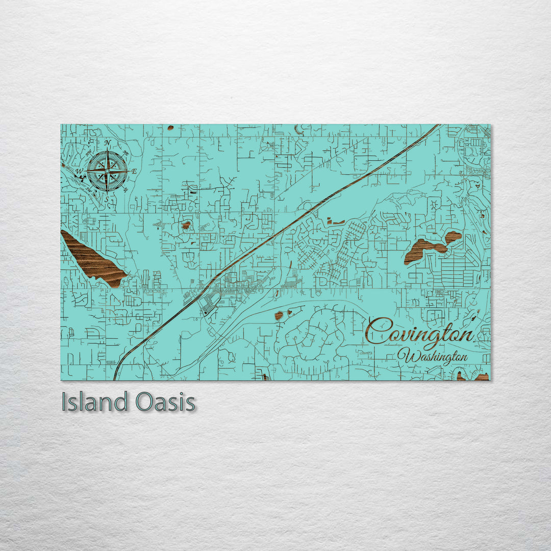 Covington, Washington Street Map