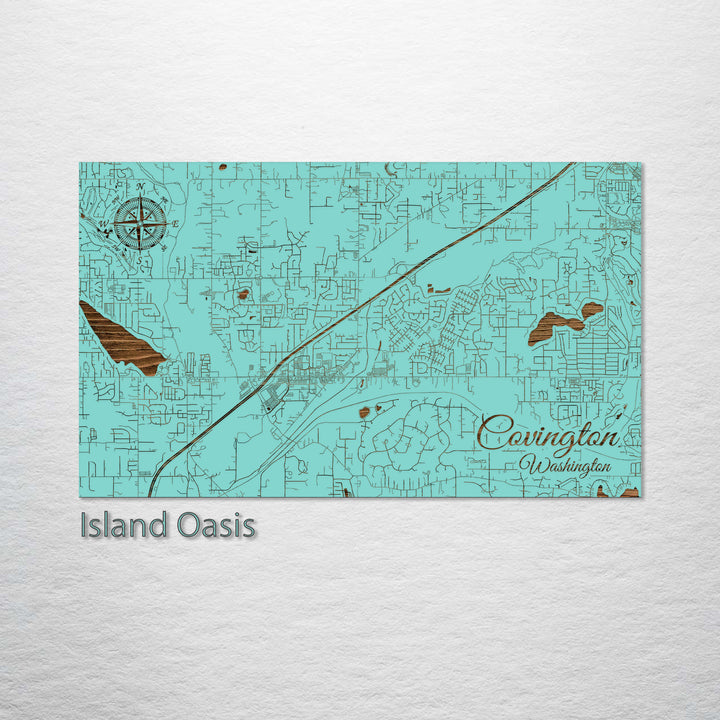 Covington, Washington Street Map