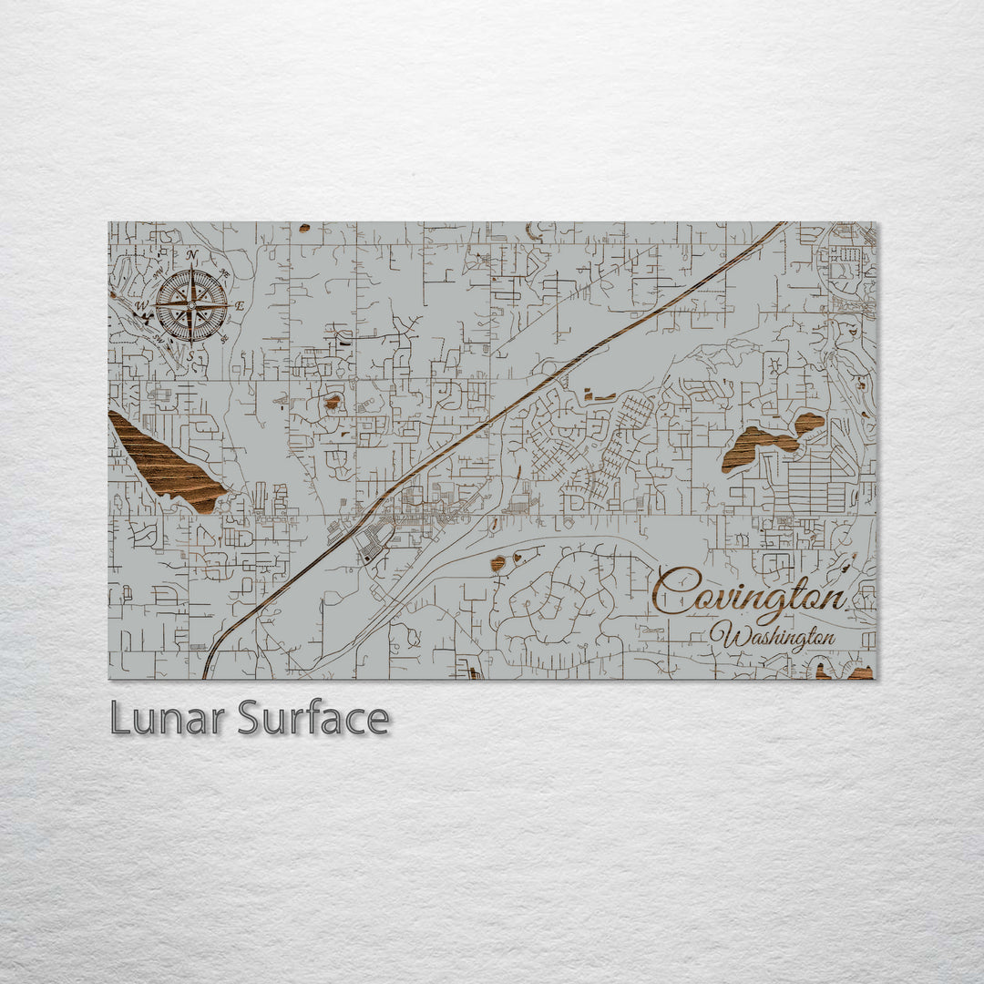 Covington, Washington Street Map