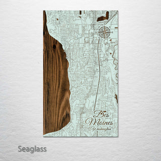 Des Moines, Washington Street Map