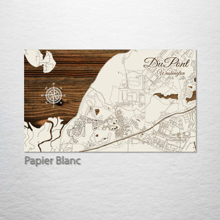 DuPont, Washington Street Map