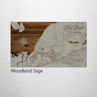 DuPont, Washington Street Map