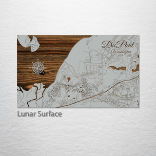 DuPont, Washington Street Map