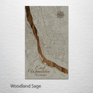 East Wenatchee, Washington Street Map