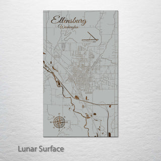 Ellensburg, Washington Street Map