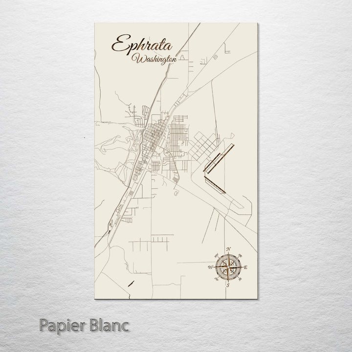 Ephrata, Washington Street Map