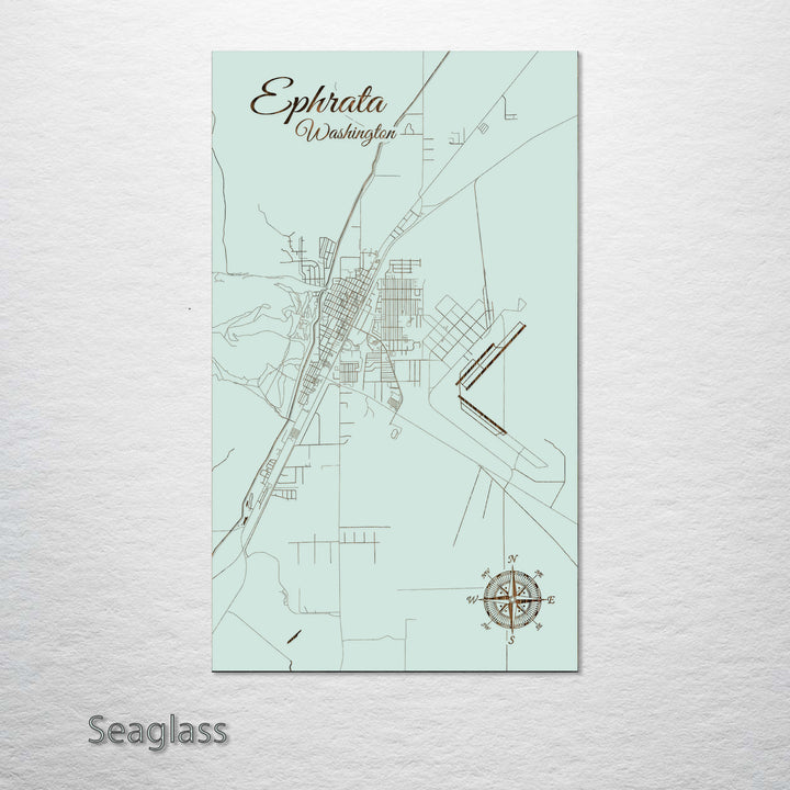 Ephrata, Washington Street Map